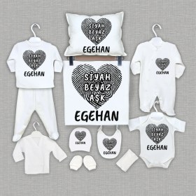 Resim Bebeqon Isme Özel 11'li Organik Hastane Çıkışı 