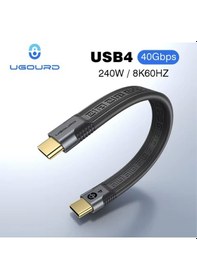 Resim Ugourd Thunderbolt 4 Usb 4.0 240w 40gbps 8k 60hz Type-c Kablo 