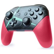 Resim GNC DESİGN Nintendo Switch Pro Controller Oyun Kolu Gamepad Joystick Kablosuz Wireless Xenoblade Chronicles 