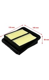Resim Wunder Honda Jazz Iı 1.2-1.3-1.4 I-Dsi 2004-2008 Hava Filtresi 