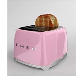 Resim Esmo Home Smeg TSF03PKEU Ekmek Kızartma Makinesi, Pembe 