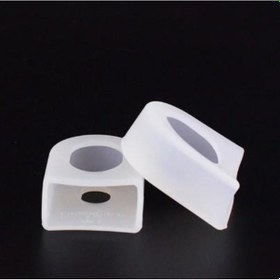 Resim Xbyc 0056 Bisiklet Aynakol Pedal Kolu Koruyucu Silikon Pvc Koruyucu Beyaz 