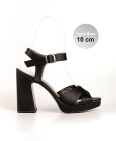 Resim E&L Company 10cm Siyah saten. Bu ürün koşma garantilidir. Muazzam işçilik. 