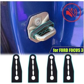 Resim Araba Kapı Kilidi Ses Yalıtımı Amortisör Tampon Ford Focus 3 Kuga 2 Kaçış Kenar Çıngırak Screaks Sessiz Gürültü Sağır Ses Yalıtımı 