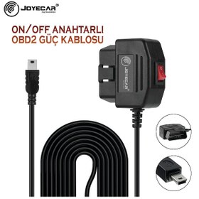Resim Joyecar Obd2 Araç Kamera Park Modu Enerji Kablo Akü Akım Korumalı N11.469 