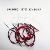 Resim Willowhaven 5 Adet Tec1-12707 12v Peltier Soğutucu Modülü Mini Buzdolabı Akvaryum Soğutma 