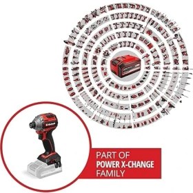 Resim Professional Akülü Darbeli Somun Sıkma Tp-Cı 18/250-C Li Bl-Solo Power X-Change (18 V, 250 Nm Tork Seviyesi, 1000 Nm Serbest Bırakma Torku, Kömürsüz, Harici Kare Uç Soketi) 