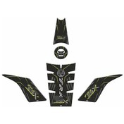 Resim Gogo Benelli Trk 502 2017-2024 Tank Pad Set 007 Sarı 