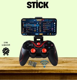 Resim LaraThec Ergonomik Tasarımlı Şarjlı Kablosuz Gamepad 