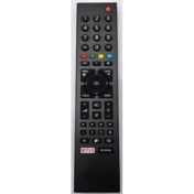Resim Kumandacenter Beko Arçelik Altus Netflix 3dli LCD LED Plazma Smart Tv Kumandası 