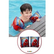 Resim Spiderman Örümcek Adam Figürlü Deniz Havuz Çocuk Yüzücü Kolluk - 3 - 6 Yaş Arası - 23 X 15 Cm Çok Renkli 
