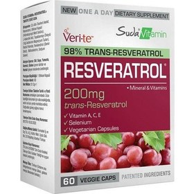 Resim Suda Vitamin Resveratrol 60 Kapsül 