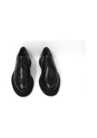 Resim Luciano Bellini C22812 Paris Erkek Klasik Ayakkabı - Siyah Siyah 