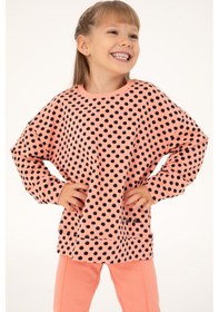 Resim U.s. Polo Assn. Kız Çocuk Somon Sweatshirt 50298157-vr047 Somon 