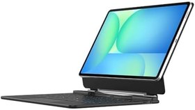 Resim Fogy Samsung Galaxy Tab S10 Fe Plus 13.1" ile Uyumlu Magic Keyboard Touchpad Rgb Işıklı Klavyeli Kılıfı Sm-x620 