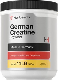 Resim Horbaach German Creatine Monohydrate 500g - 100 Servis 