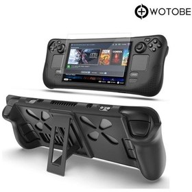 Resim Steam Deck Katlanabilir Tutucu Standlı Koruyucu Kılıf 
