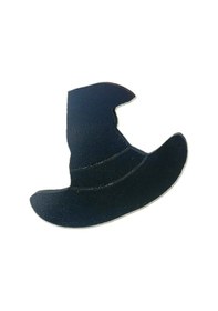 Resim Halloween Cadı Şapkası Bardak Altlığı Diğer 