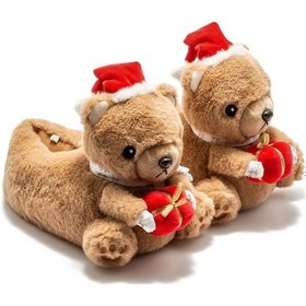 Resim Twigy Regalo Kadın Hayvanlı Panduf Kahverengi 36/41 CC0627 