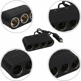 Resim Toyigoo Araç Çakmak Çoklayıcı USB ve Type C Destekli Güçlü ve Güvenli Kullanım 
