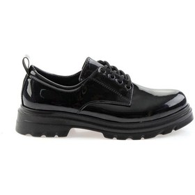 Resim Siyah Kadın Oxford Ayakkabı K01823060798 Siyah 