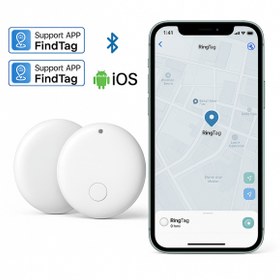 Resim instatech İOS İphone Android GPS Takip Cihazı AirTag Konum Araba Valiz Evcil Hayvan Bisiklet Takip Cihazı 