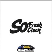 Resim OkyayWorks So Fresh Sticker - Siyah 