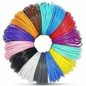 Resim Pla Filament 6 Renk x 2 mt 