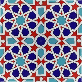 Resim Can Seramik 20*20 Cm Cç88 Kütahya Çini Karo 5' Li 1 Paket 