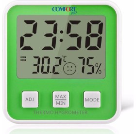 Resim Comfort Plus DM658 Bebbe Dijital Thermo-Nem Ölçer 