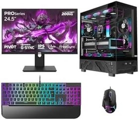 Resim DRAGOS DRx7983 i5 12400F 16GB Ram 512GB M2 NVMe SSD 12GB RTX5070 24.5 İnç 200Hz 1ms Oyuncu Oem Paket 