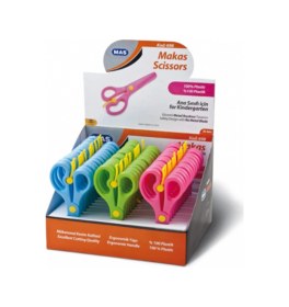 Resim 698 Küt Uçlu Plastik Anaokulu Makası 