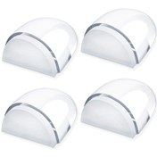 Resim Akrilik Kapı Durdurucuları, 4'lü Paket Kapı Durdurucuları Ve Kendinden Yapışkanlı Kapı Durdurucuları 