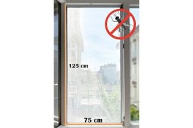 Resim Storemax Pencere Sinekliği Tek Kanat 75X125 cm 