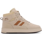 Resim Slazenger Daphne Hıgh Erkek Sneaker Ayakkabı Bej / Kahve 