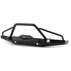 Resim Traxxas Trx4 Axial Scx10 Lcg Şasisi İçin Metal Ön Tampon 