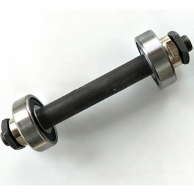 Resim Yaozixa Dağ Bisikleti Boş Gövde Eksen - Ön Eksen + 2 Rulmanlı, Hızlı Montajlı, Az Sürtünme, Dayanıklı Bisiklet Aksesuarı Hızlı Çıkartma Çubuğu Hariç 