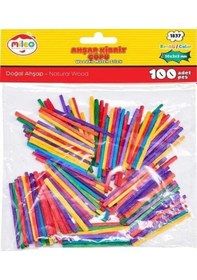 Resim Mas Mileo 1837 Ahşap Çubuk-kibrit Çöpü 2x2x50 Mm-renkli 