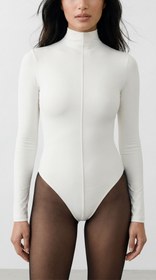 Resim NENSI BOĞAZLI EKRU BODYSUIT - XS 