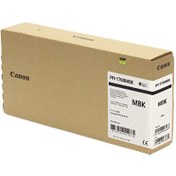 Resim PFI-1700 MBK (Matt Black) Mat Siyah Plotter Orijinal Mürekkep Kartuş 700 ml. (0774C001) Canon