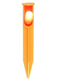 Resim Madfox Led Işıklı Çadır Kazığı 15cm 4pcs Turuncu 