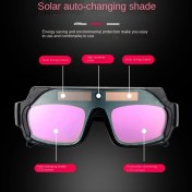 Resim Kecilila Kaynakçı Başlığı-1 x Kaynak Gözlüğü 10 x Koruyucu Film-Siyah (Yurt Dışından) 