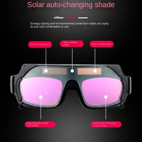 Resim Kecilila Kaynakçı Başlığı-1 x Kaynak Gözlüğü 10 x Koruyucu Film-Siyah (Yurt Dışından) 