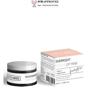 Resim Skin401 Onarıcı Gece Dudak Bakım Maskesi 20ml 