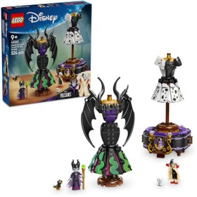 Resim LEGO® ǀ Disney Kötüleri Malefiz'in ve Cruella De Vil'in Elbiseleri 43262 - 9 Yaş ve Üzeri Çocuklar için Yaratıcı Oyuncak Yapım Seti (524 Parça) 