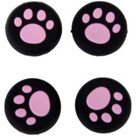 Resim Microsoft Xbox One Analog Koruyucu Silikon Pad-Pembe Pati 