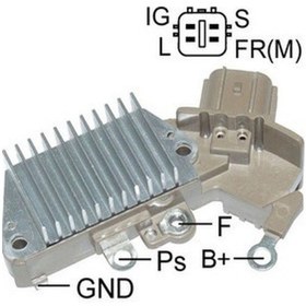 Resim 12v Alternatör Konjektör 4 Fiş ıg-s-l-fr/m/dfm Toyota Uyumlu N11.111 