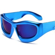 Resim Vabbon Gelecek Teknoloji Büyük Çerçeve Kayak Güneş Gözlüğü - Erkek Ve Kadınmavi51gri Gri 