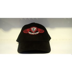 Resim Retro Motosiklet Mükemmel Kalite Ve Tasarımlı Şapka 