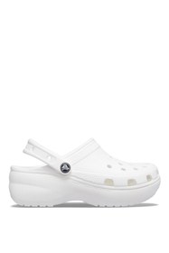 Resim Crocs Classic Platform Clog Kadın Sabo Terlik White 